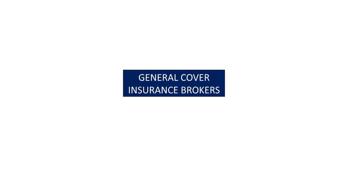 GENERAL COVER INSURANCE BROKERS Insurance Daily Jobs