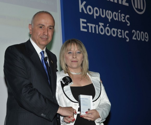 Παρασκευή Σιάρκου, Διακεκριμένη Αναπληρώτρια Συντονίστρια Α - Πολυβράβευση - 1η θέση: Νέα Παραδοθείσα Παραγωγή Ασφαλίσεων Ζωής - 1η θέση: Στελέχωση Ομάδας - 1η θέση: Αύξηση Χαρτοφυλακίου Ασφαλίσεων Ζωής - 3η θέση: Διατηρησιμότητα Ασφαλίσεων Ζωής - 1η θέση: Αύξηση Χαρτοφυλακίου Γενικών Ασφαλίσεων Παρασκευή Σιάρκου, Διακεκριμένη Αναπληρώτρια Συντονίστρια Α - Πολυβράβευση - 1η θέση: Νέα Παραδοθείσα Παραγωγή Ασφαλίσεων Ζωής - 1η θέση: Στελέχωση Ομάδας - 1η θέση: Αύξηση Χαρτοφυλακίου Ασφαλίσεων Ζωής - 3η θέση: Διατηρησιμότητα Ασφαλίσεων Ζωής - 1η θέση: Αύξηση Χαρτοφυλακίου Γενικών Ασφαλίσεων