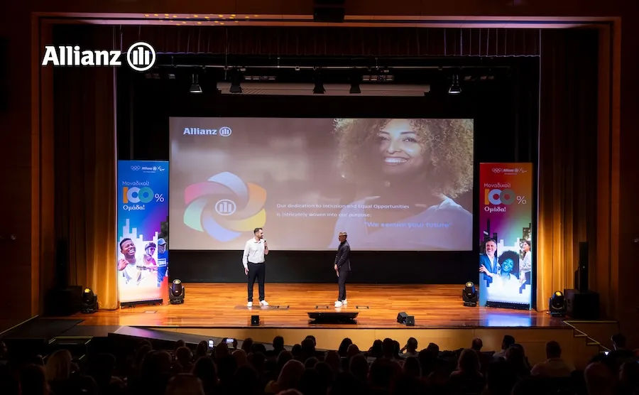 Η Allianz γιόρτασε το Olympic Day 2026 με μήνυμα «100% Μοναδικοί - 100% Ομάδα»