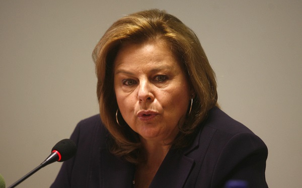 Στη Φρανκφούρτη για το Euro50 Group η πρόεδρος της Εθνικής