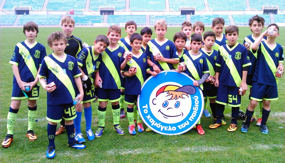 Mevgal & Xamogelo paidiou