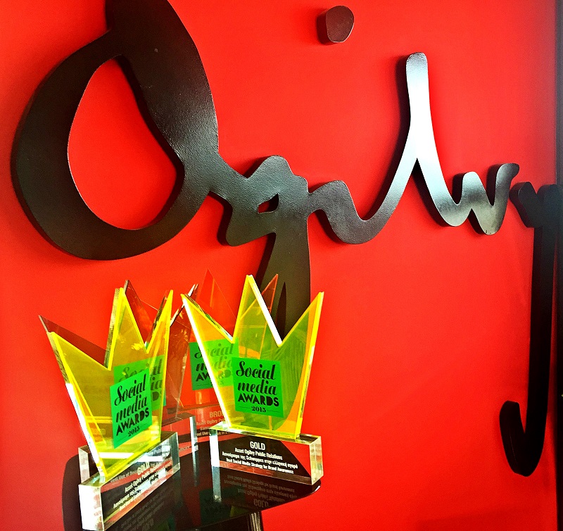 4 βραβεία στα Social Media Awards για την Asset Ogilvy Public Relations