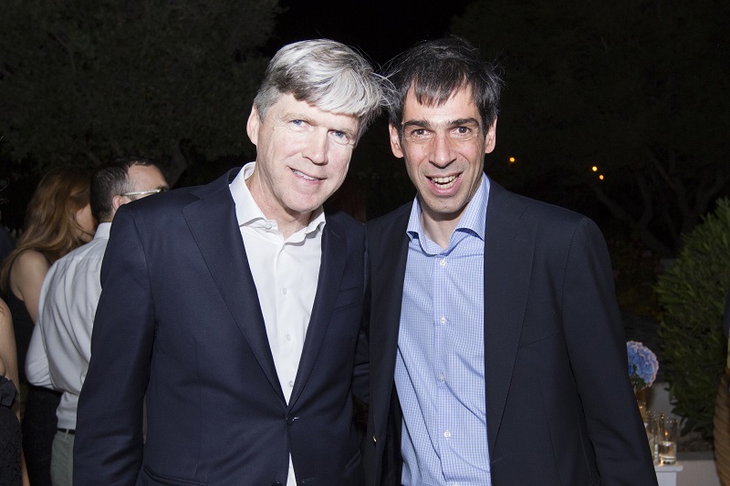 Οι κ. Α. Σαρρηγεωργίου & Ε. Μοάτσος