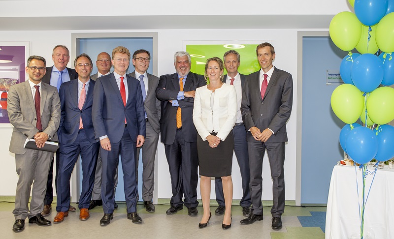 Τα μέλη του Διοικητικού Συμβουλίου της ACHMEA με ανώτατα στελέχη της INTERAMERICAN.