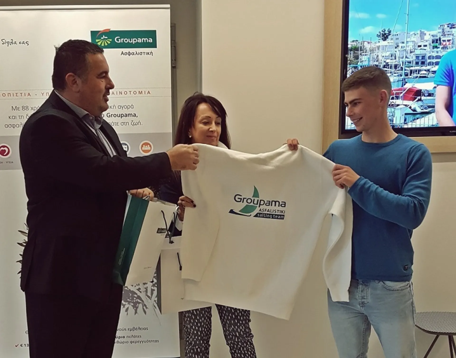 Η Groupama χορηγός του Παγκόσμιου πρωταθλητή Δημήτρη Παπαδημητρίου