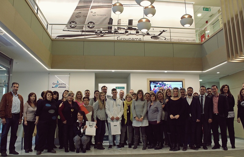 Η Groupama χορηγός του Παγκόσμιου πρωταθλητή Δημήτρη Παπαδημητρίου