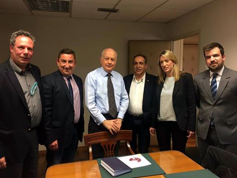 Εκπρόσωποι Ενώσεων Τύπου: Συνάντηση με τον Υπουργό Οικονομίας Ανάπτυξης & Τουρισμού