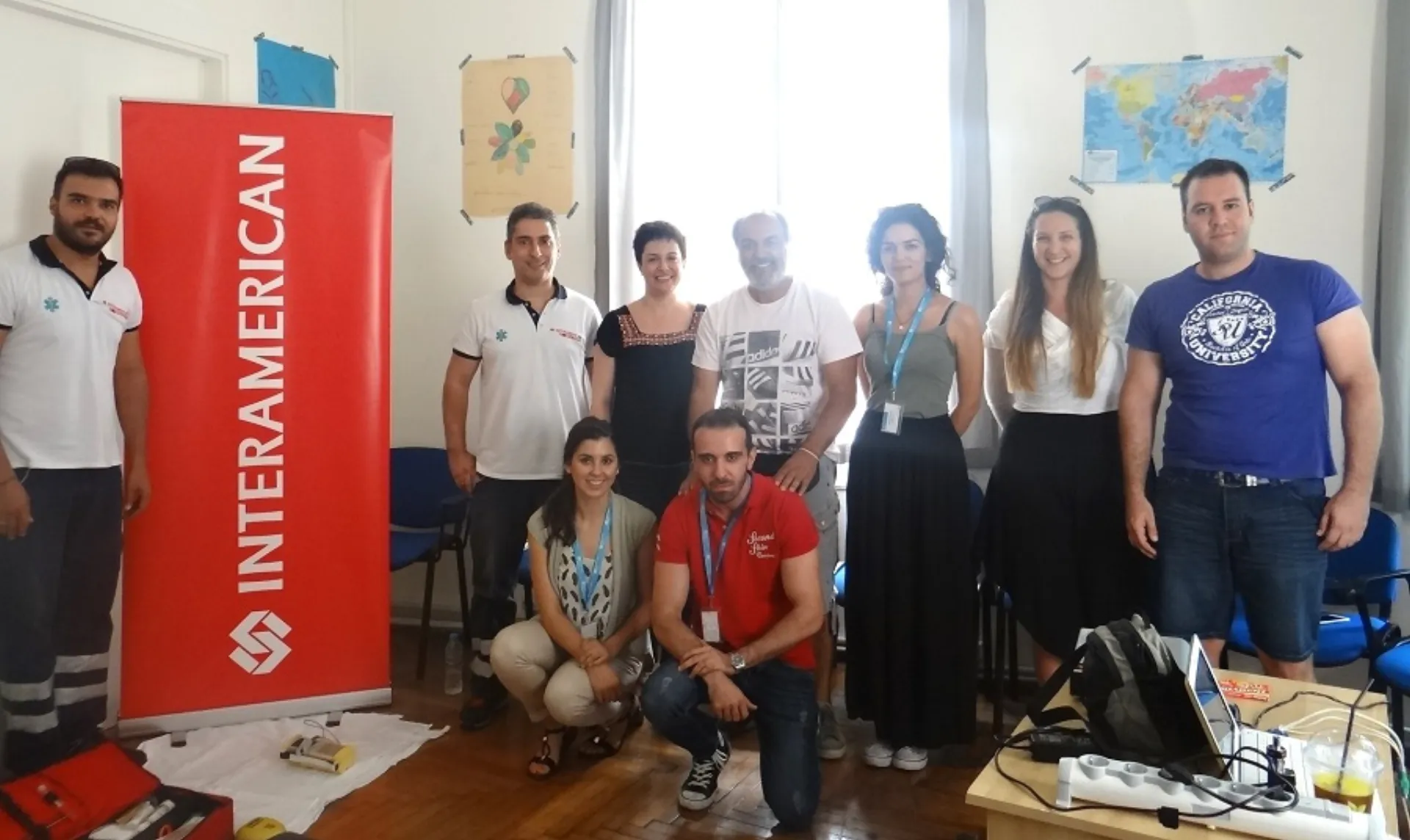 ΙΝΤERAMERICAN: Εκπαίδευση για Πρώτες Βοήθειες σε Ξενώνες των Παιδικών Χωριών SOS