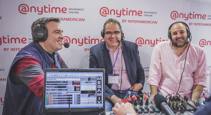 Αντώνης Καρπετόπουλος, Πάνος Κούβαλης, direct business manager της Anytime, Σταύρος Χονδροθύμιος