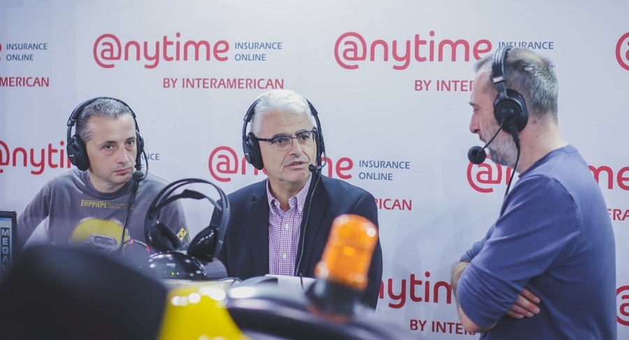 Γιάννης Τσαούσης, Μάρκος Φραγκουλόπουλος, αναπλ. γενικός διευθυντής πωλήσεων & marketing της INTERAMERICAN, Κώστας Βαϊμάκης