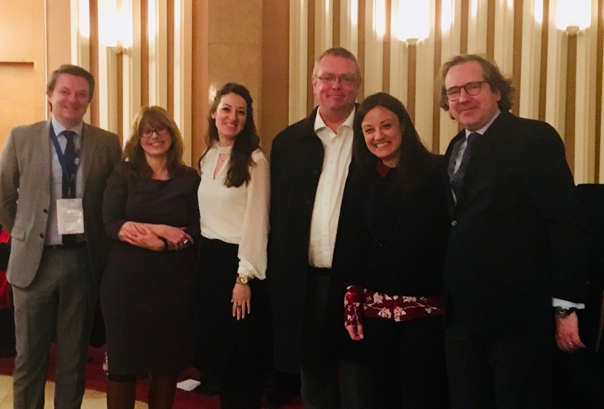 Christophe Hautbourg (CSCA, France), Isabelle Audigier (Bipar), Stella Mitta (Bipar), Christopher Croft (LIIBA, UK), Ηλέκτρα Αποστολοπούλου (ΣΕΜΑ), Nic De Maesschalck (Bipar)