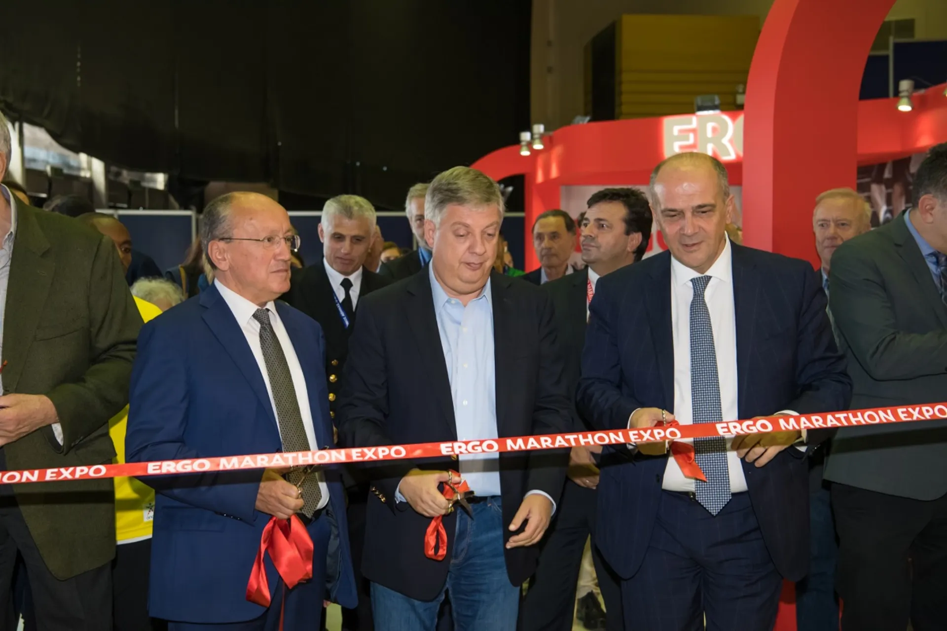 Εγκαίνια και Συνέντευξη Τύπου στην ERGO Marathon Expo