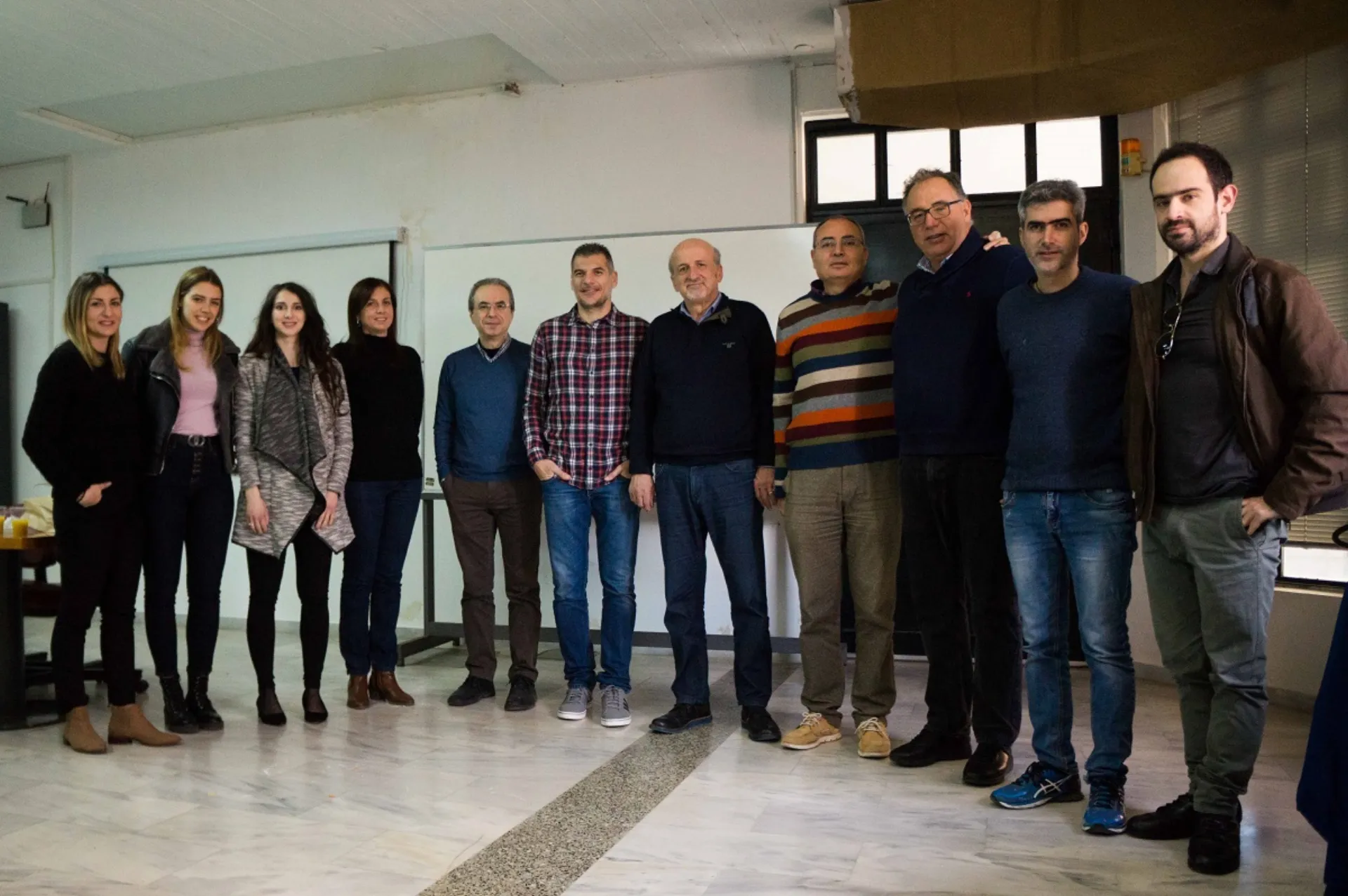 Κοπή πίτας του Εργαστηρίου Συστημάτων Χρηματοοικονομικής Διοίκησης & Ανάλυσης Δεδομένων & Πρόβλεψης