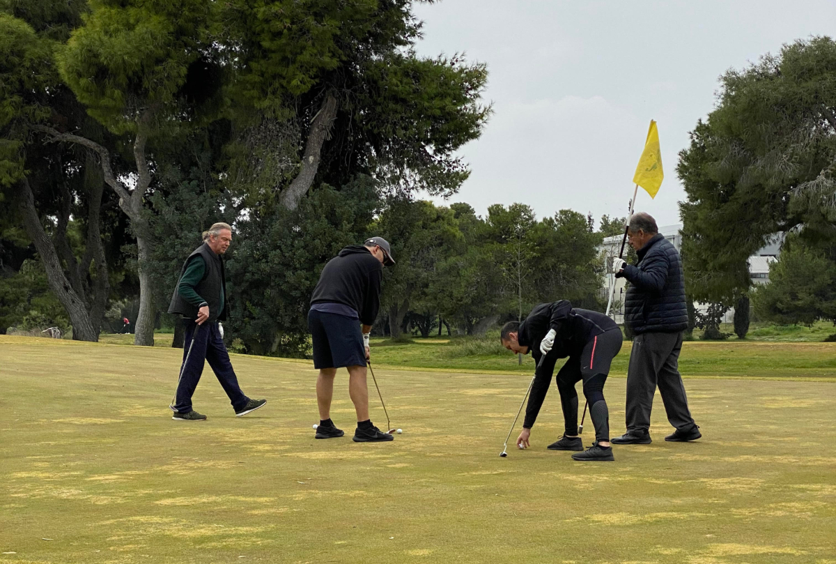 Team Building μέσω μαθημάτων γκολφ.