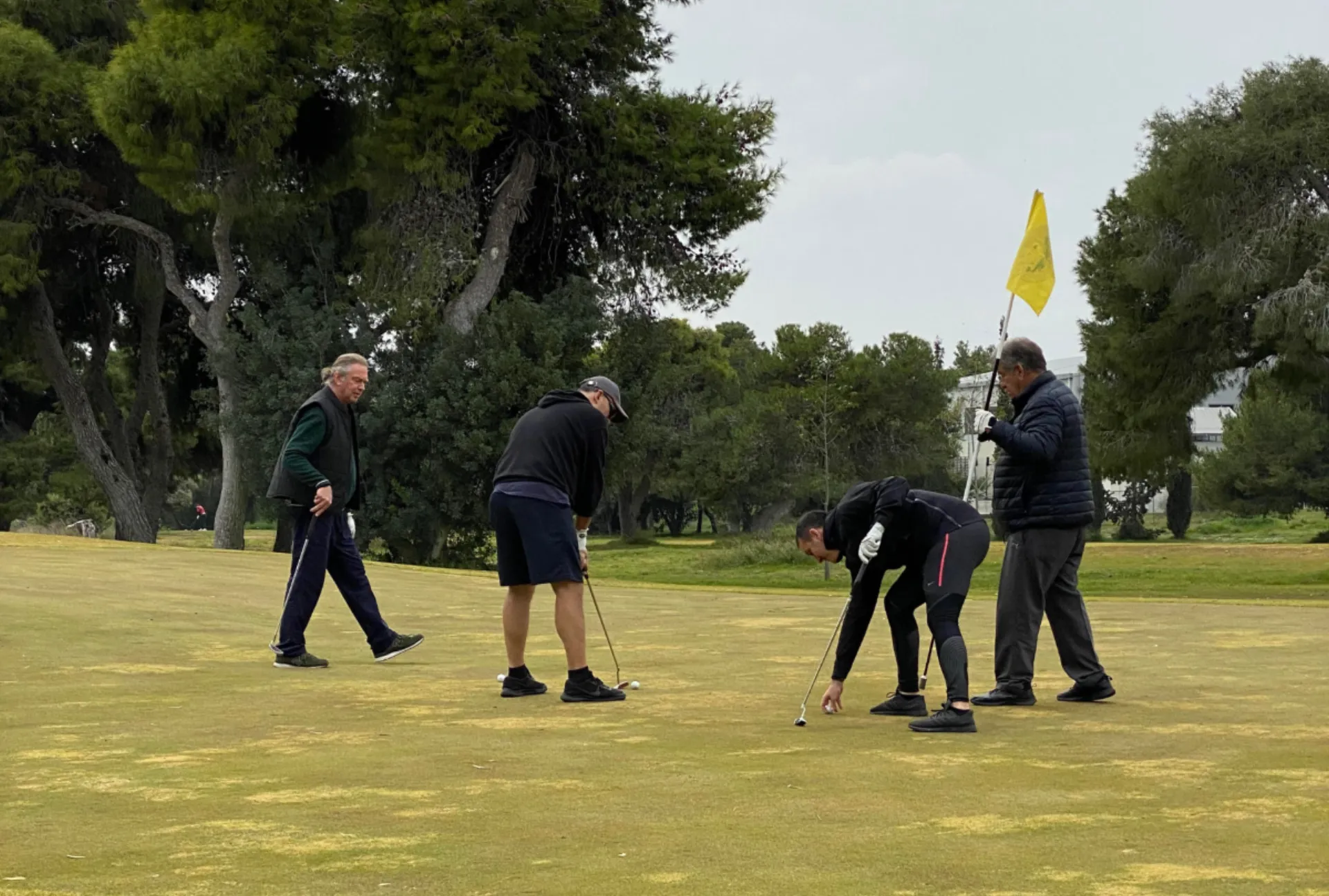Team Building μέσω μαθημάτων γκολφ.