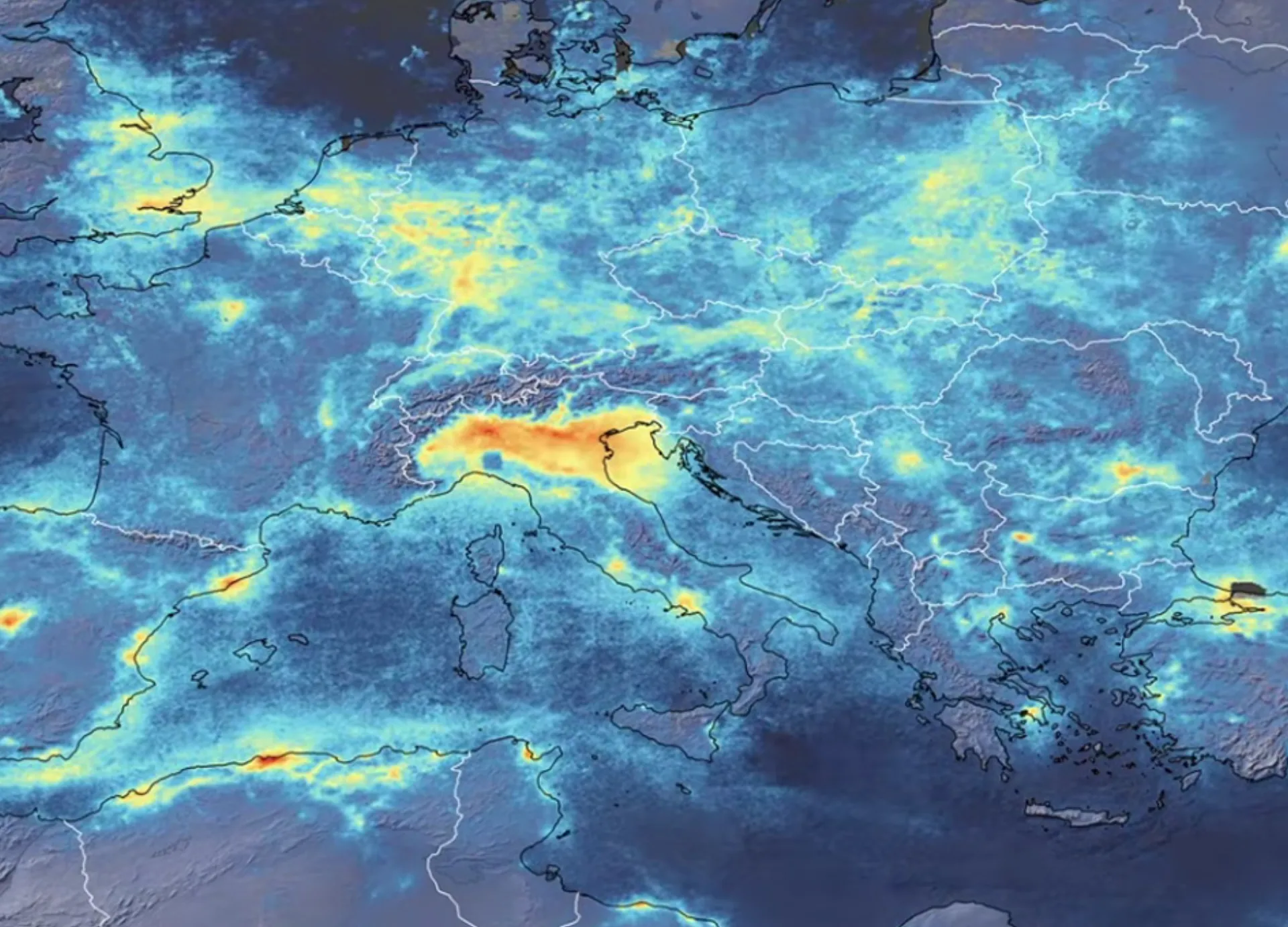 O COVID-19 μειώνει τα επίπεδα του διοξειδίου του άνθρακα
