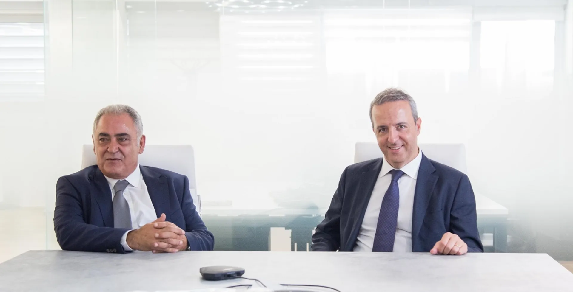 Συνάντηση Ν. Αντιμησάρη και Δ. Χατζηπαναγιώτου με MEGA BROKERS