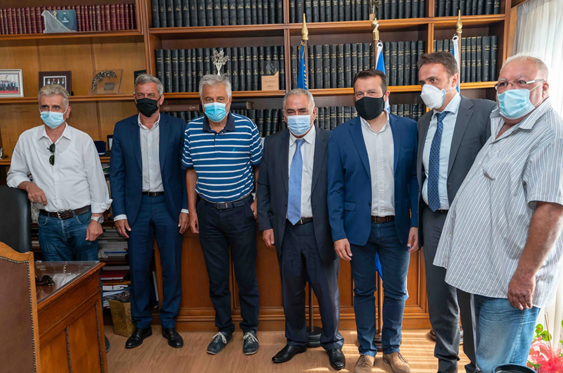 Συνάντηση του Προεδρείου του ΕΕΑ με αντιπροσωπεία του ΣΥΡΙΖΑ-Προοδευτική Συμμαχία