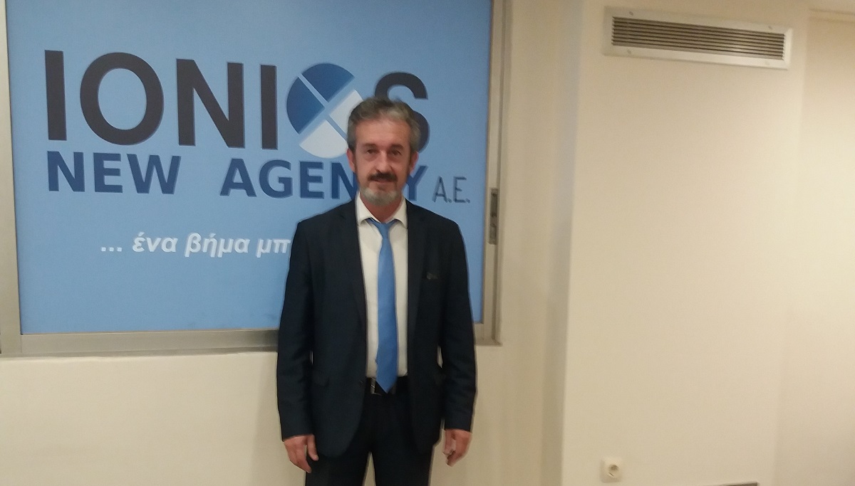 Ο Γ. Σιμούλης στην IONIOS New Agency
