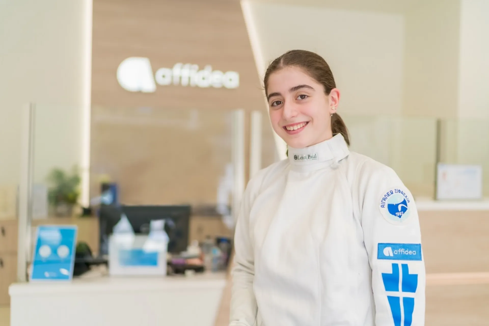 FACES: Σ. Γαρυφάλλου η αθλήτρια της ξιφασκίας που στηρίζει η Affidea