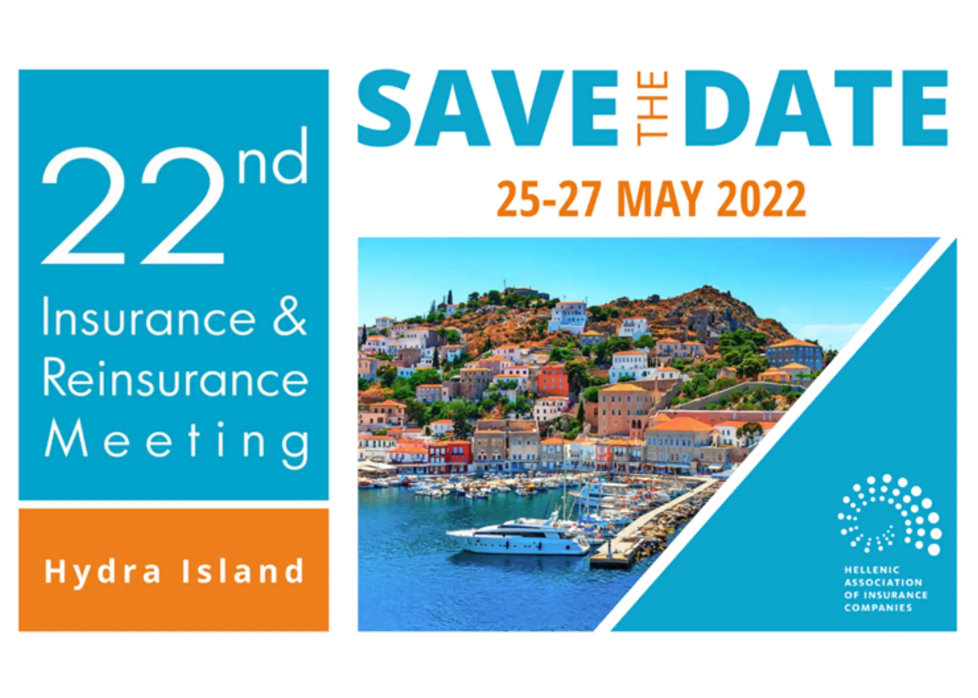 Στις 22-27 Μαίου 2022 το ασφαλιστικό και αντασφαλιστικό συνέδριο στην Ύδρα