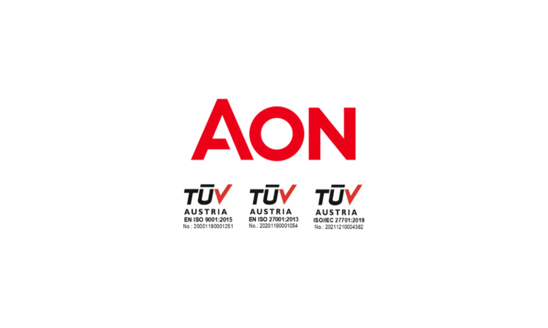 Η Aon Greece επαναπιστοποιείται στα συστήματά της