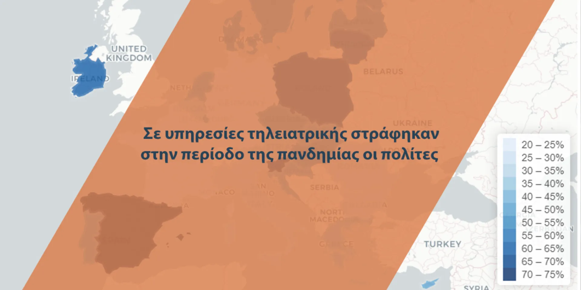 Σε υπηρεσίες τηλε-ιατρικής στρέφονται 4 στους 10 Έλληνες