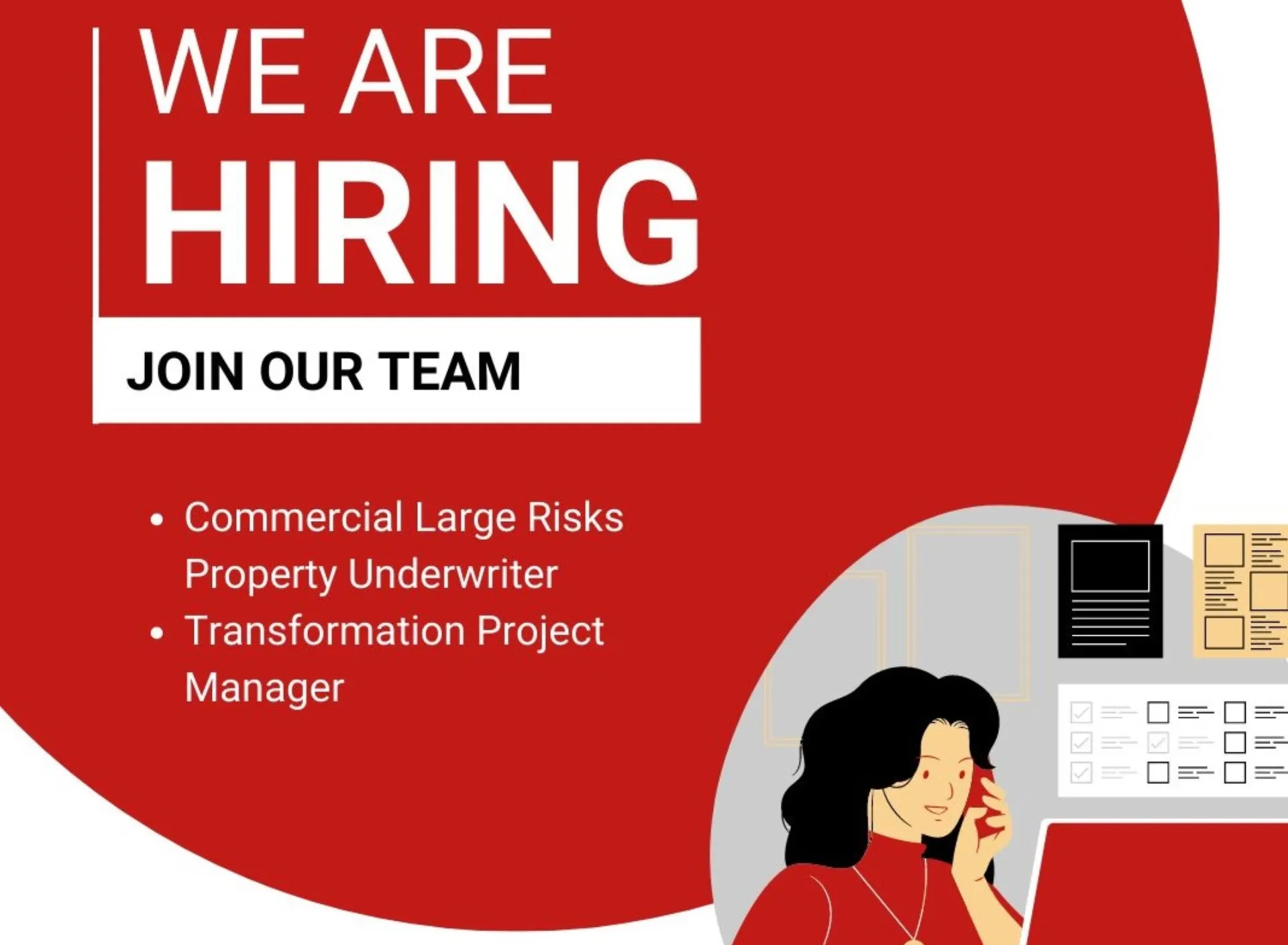 Δύο θέσεις εργασίας στην Generali