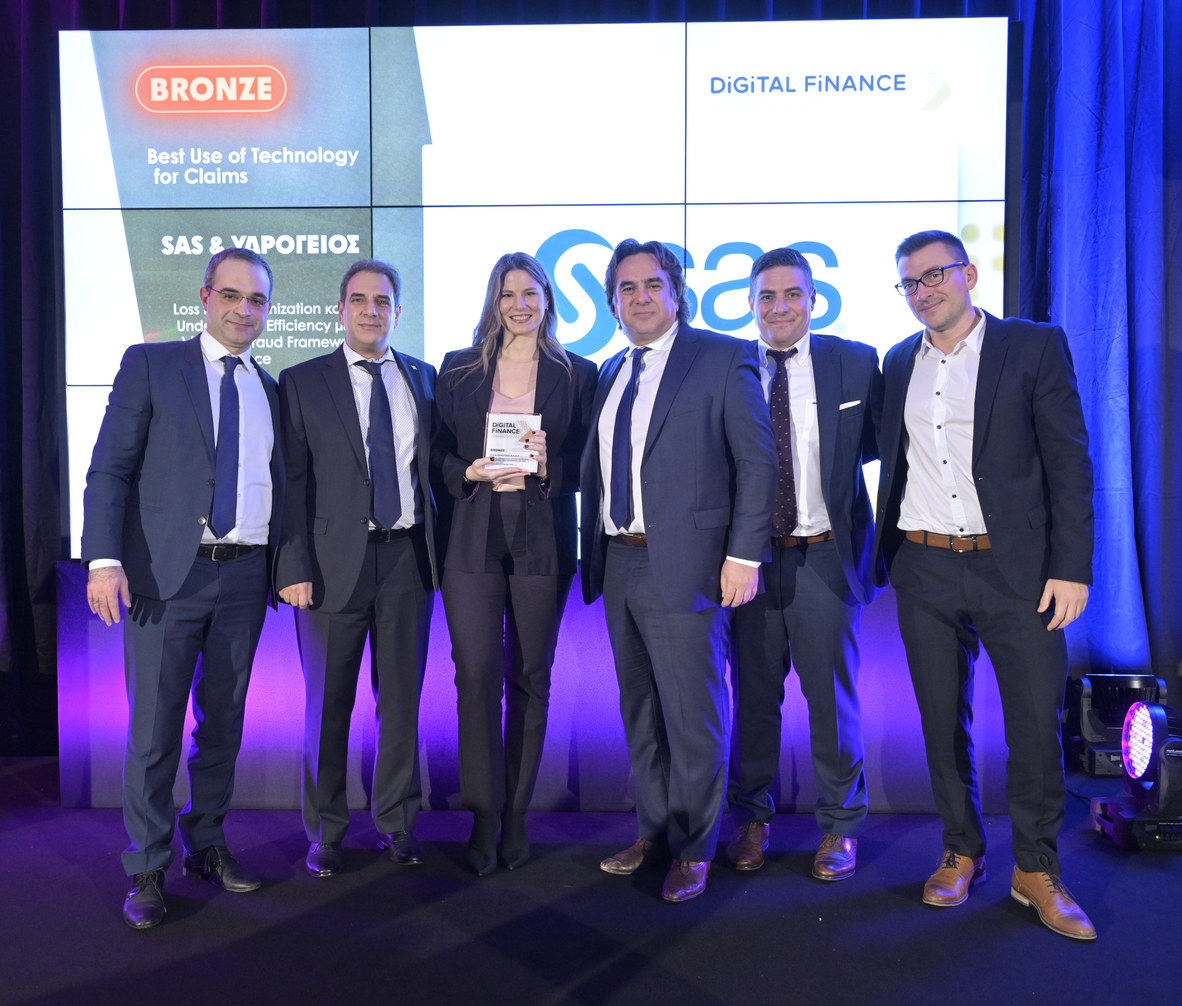 Διπλό βραβείο σε Υδρόγειο Ασφαλιστική & SAS