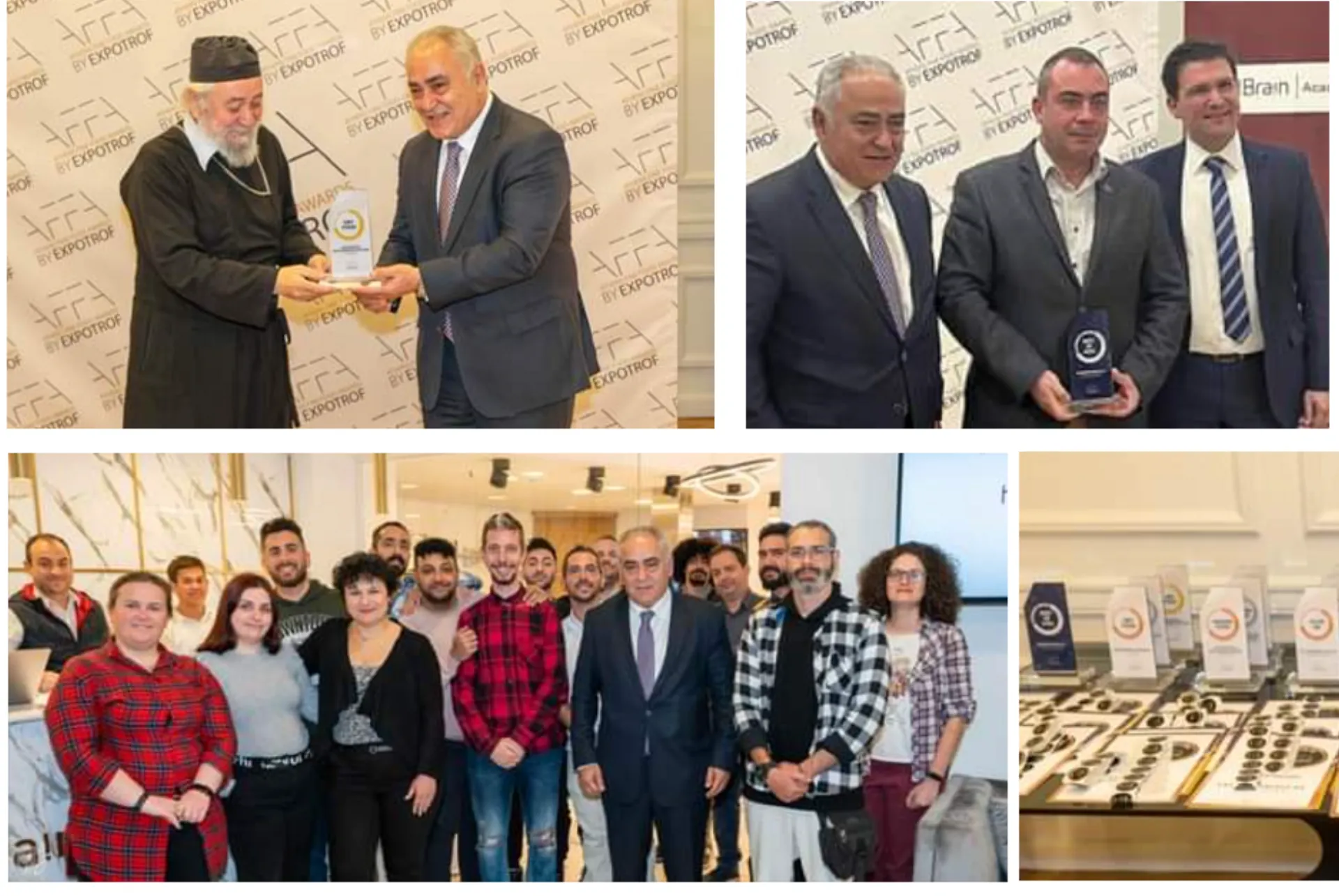 Στις βραβεύσεις AFFA o πρόεδρος του ΕΕΑ, Γ. Χατζηθεοδοσίου