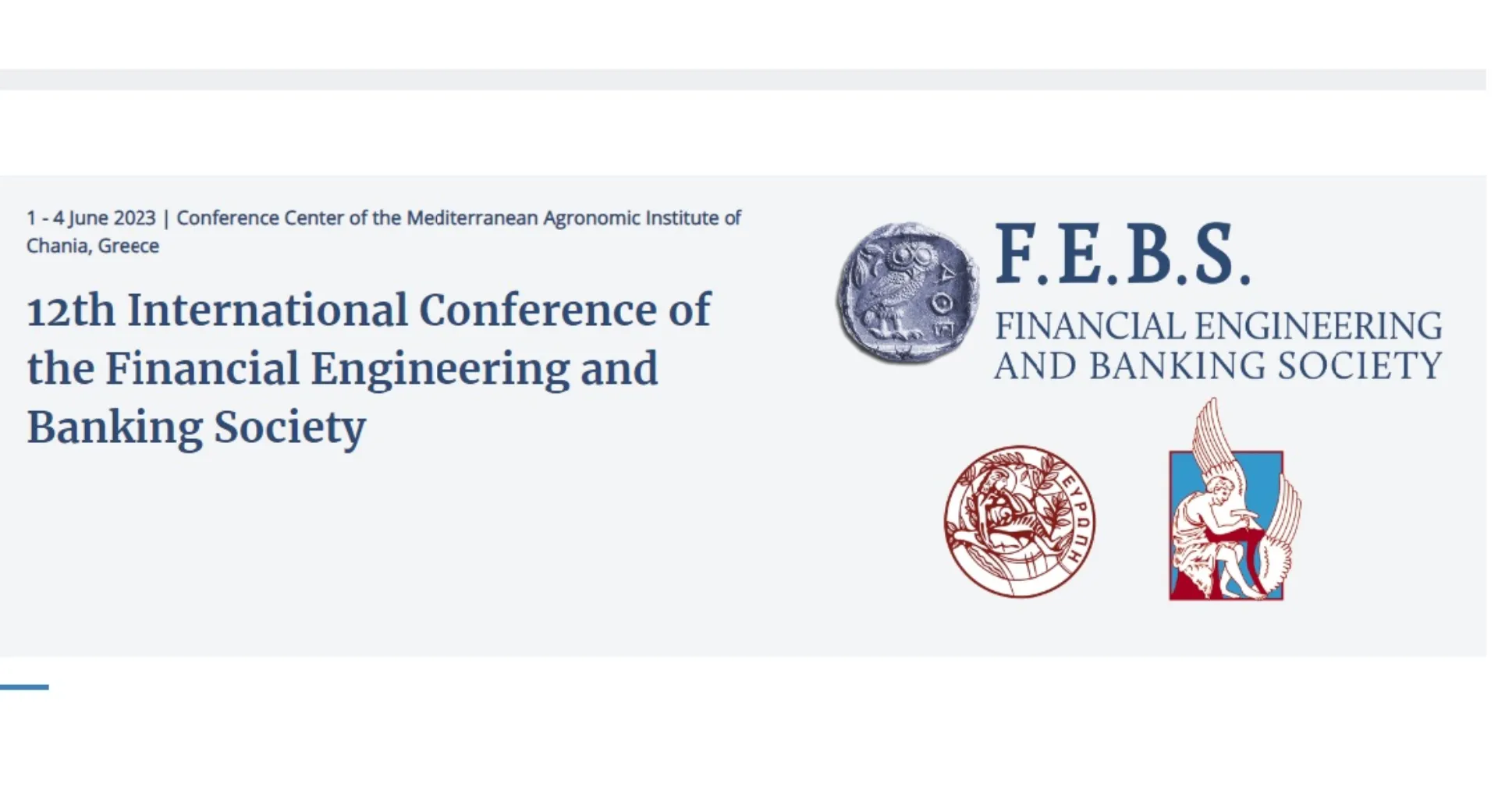 1-4 Ιουνίου το 12ο Διεθνές Συνέδριο της FEBS στα Χανιά