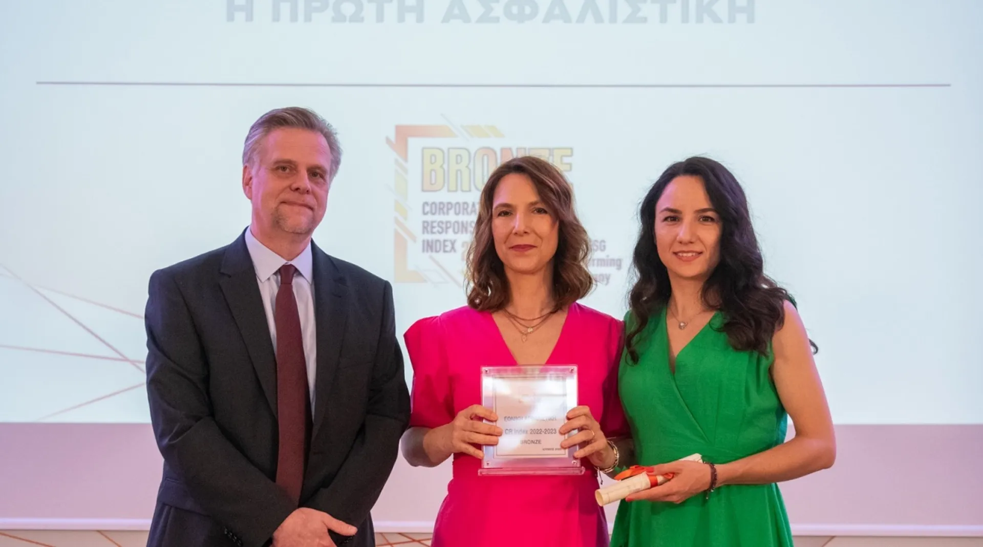 Η Εθνική Ασφαλιστική διακρίθηκε για τις υψηλές ESG επιδόσεις της