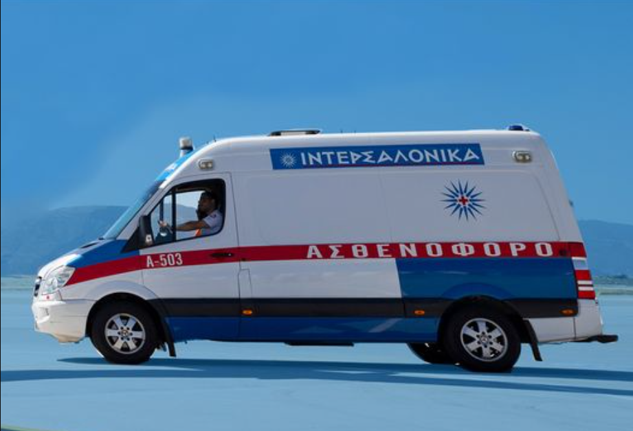 Ιντερσαλόνικα: Παροχή δύο ασθενοφόρων με διασώστες στους πυρόπληκτους της Θράκης