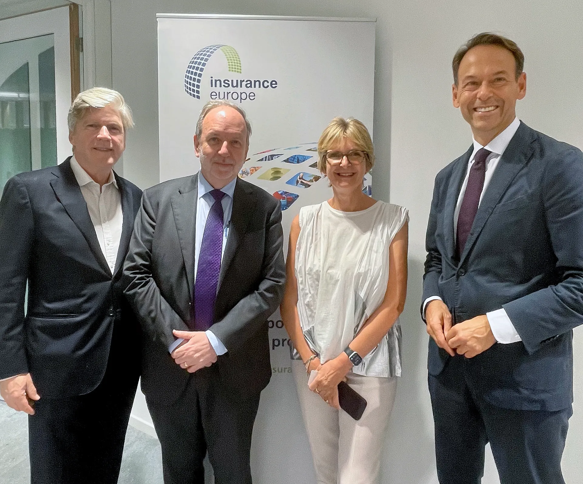 Α. Σαρρηγεωργίου: Συμμετείχε στην Εκτελεστική Επιτροπή της Insurance Europe στις Βρυξέλλες.