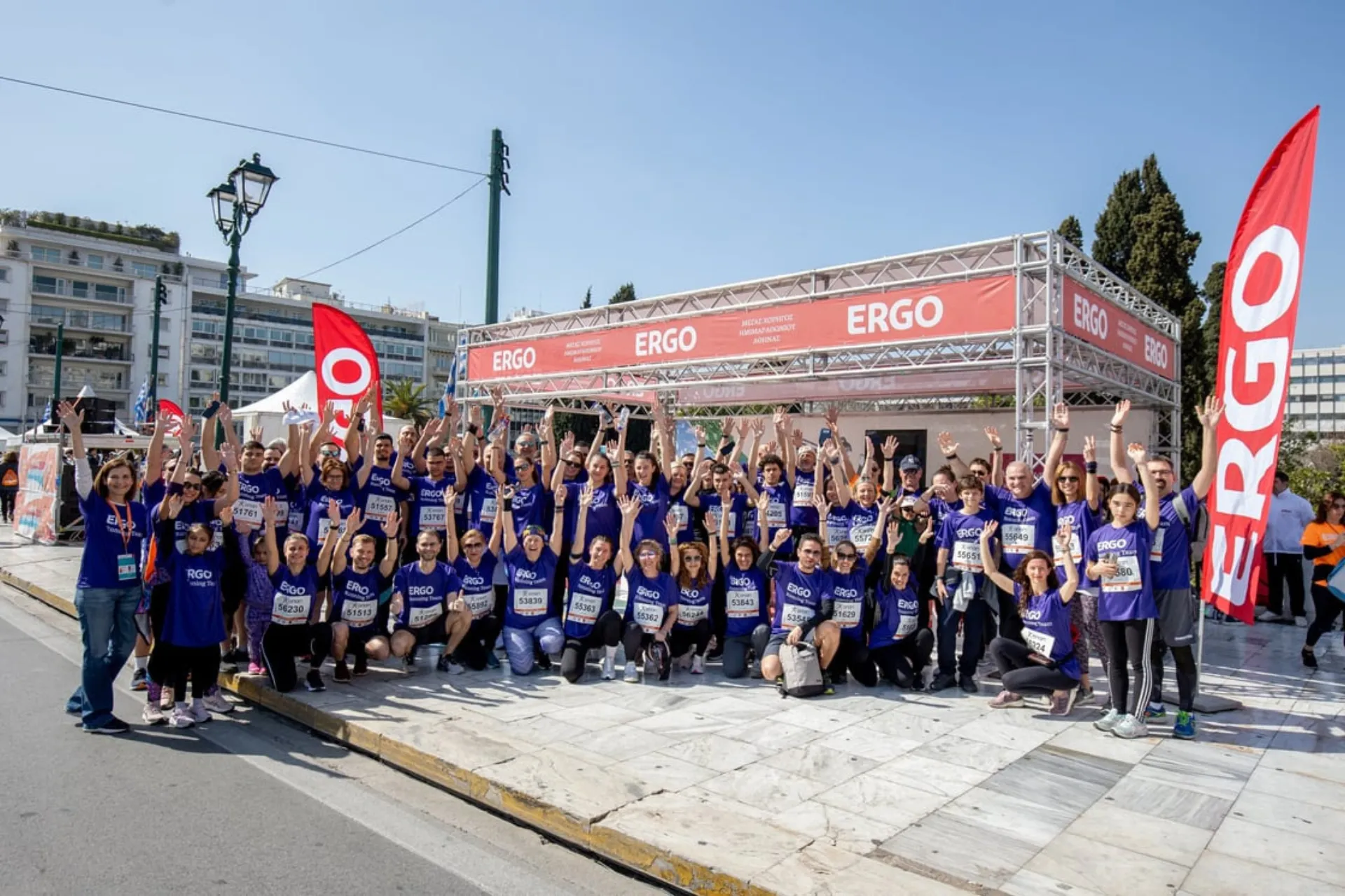 12ος Ημιμαραθώνιος της Αθήνας με Μέγα Χορηγό την ERGO