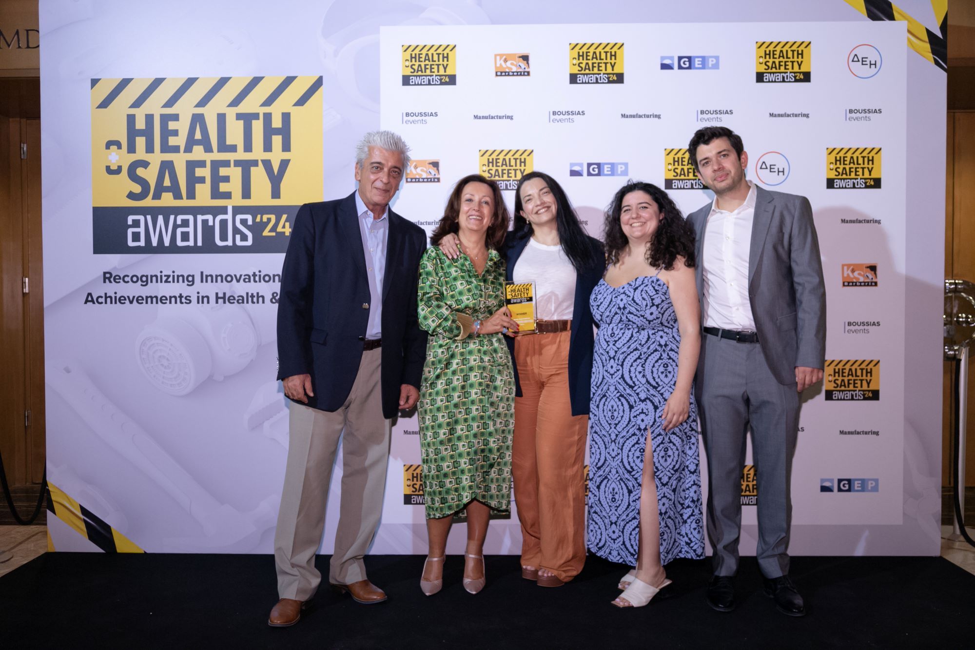 Χρυσό Βραβείο για τη Groupama και τη Biosafety στα Health & Safety Awards