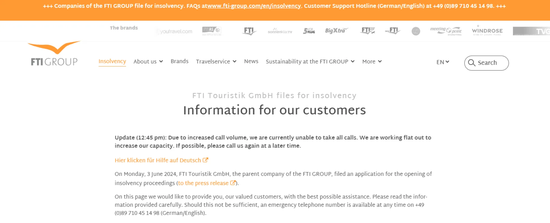 Πτώχευσε ο τρίτος μεγαλύτερος tour operator στην Ευρώπη