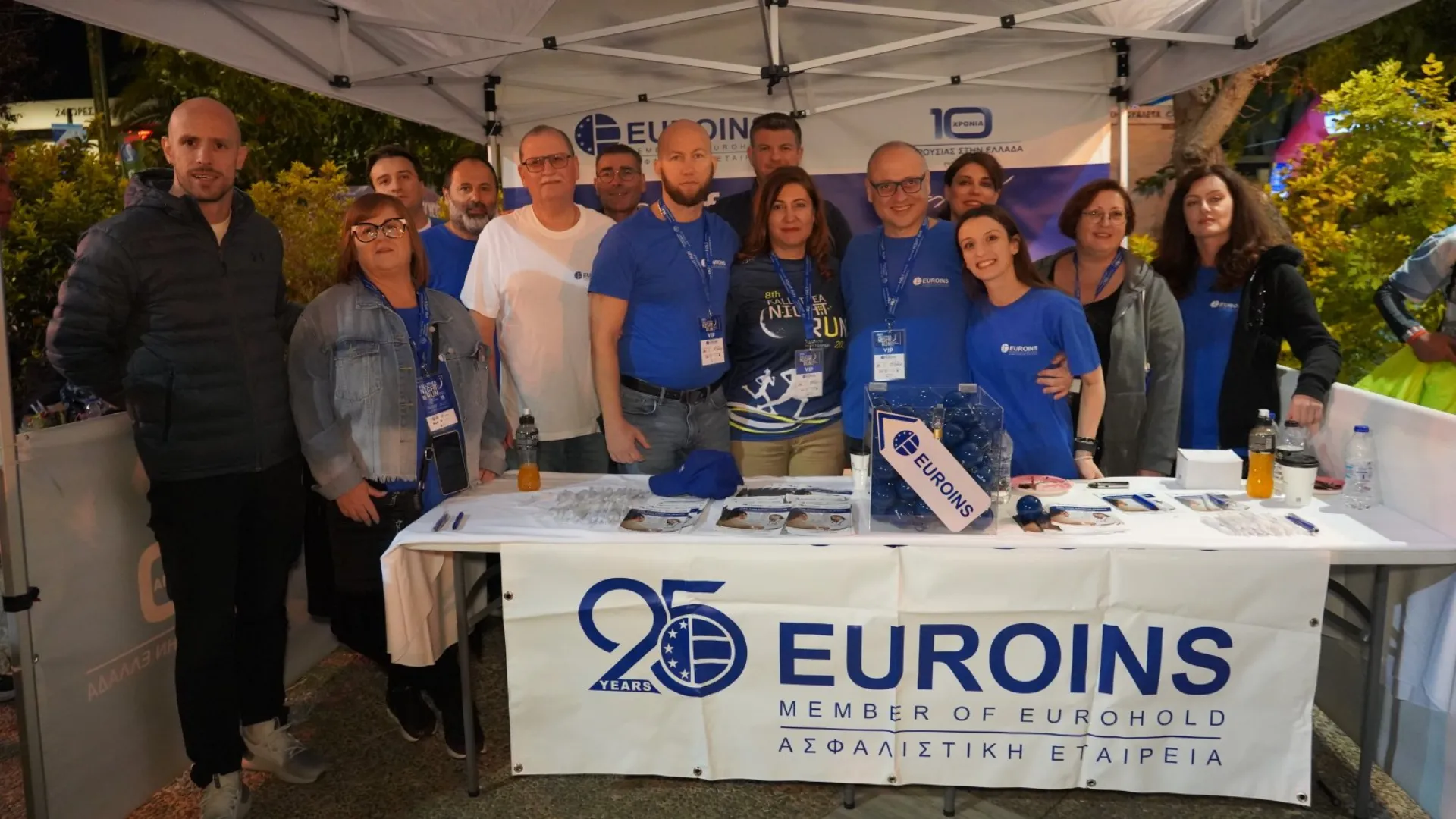 Η EUROINS Ελλάδος Μέγας Χορηγός του 8ου «Kallithea Night Run»