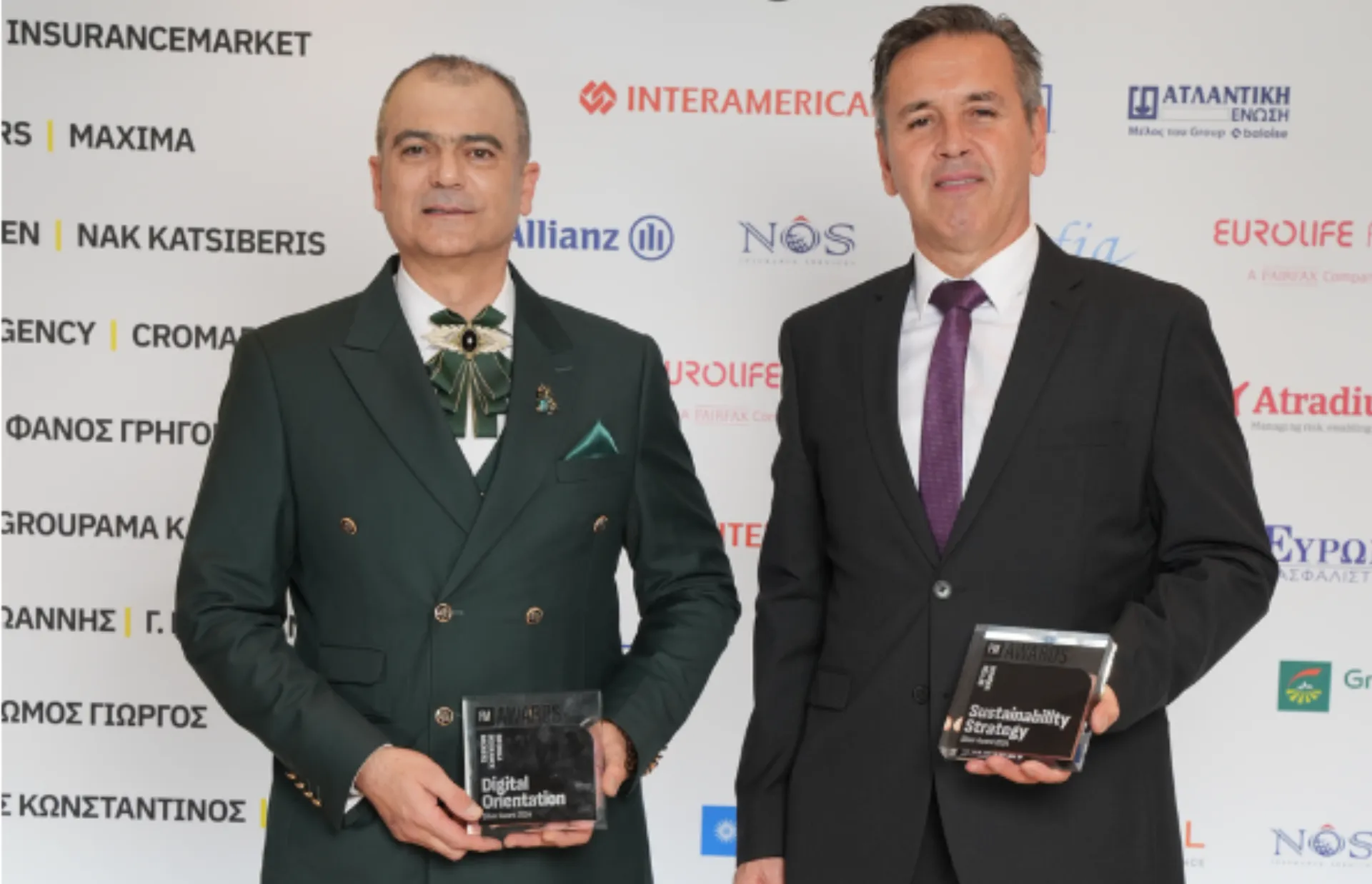 Η Infomax με δύο διακρίσεις στα Insurance Awards Φίλλιπος Μωράκης 2024