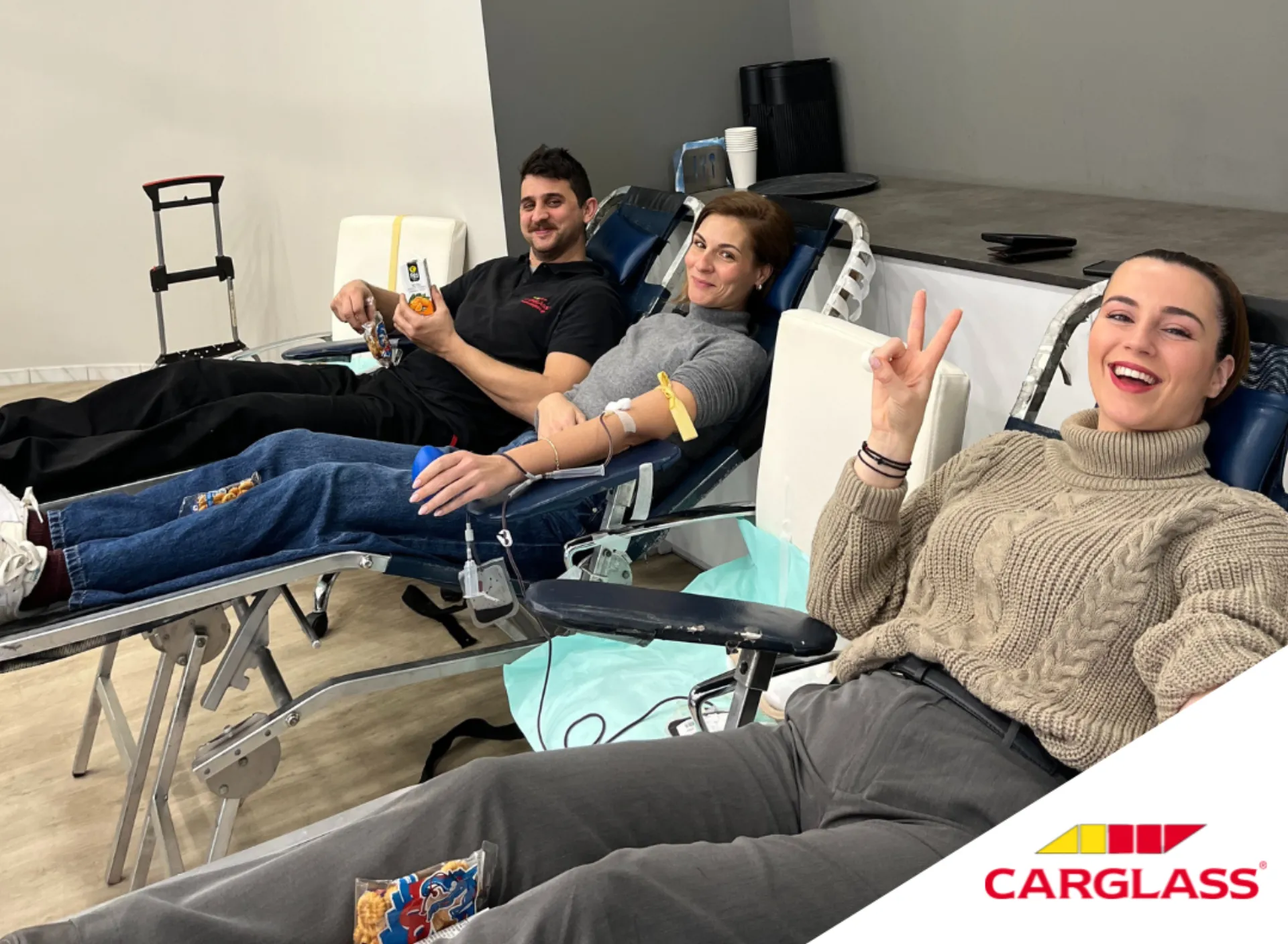 Carglass®: Δέσμευση στην κοινωνική προσφορά μέσω της Ετήσιας Εθελοντικής Αιμοδοσίας