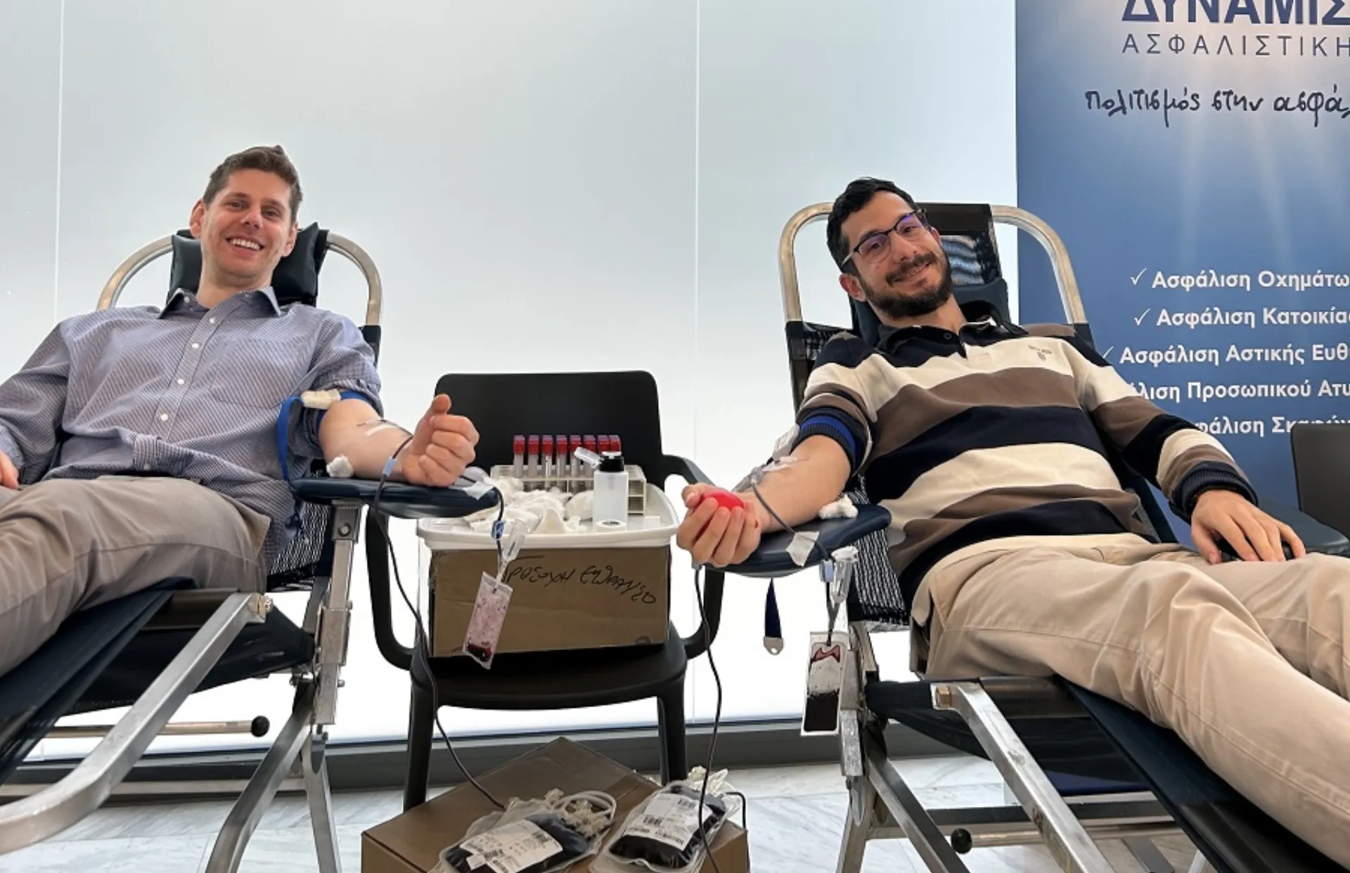 Η δύναμη της προσφοράς: Εθελοντική αιμοδοσία από τη ΔΥΝΑΜΙΣ