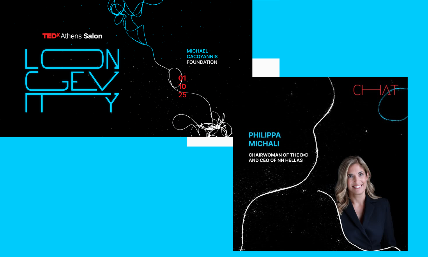 Στο TEDxAthens Salon “Longevity”, η Φιλίππα Μιχάλη