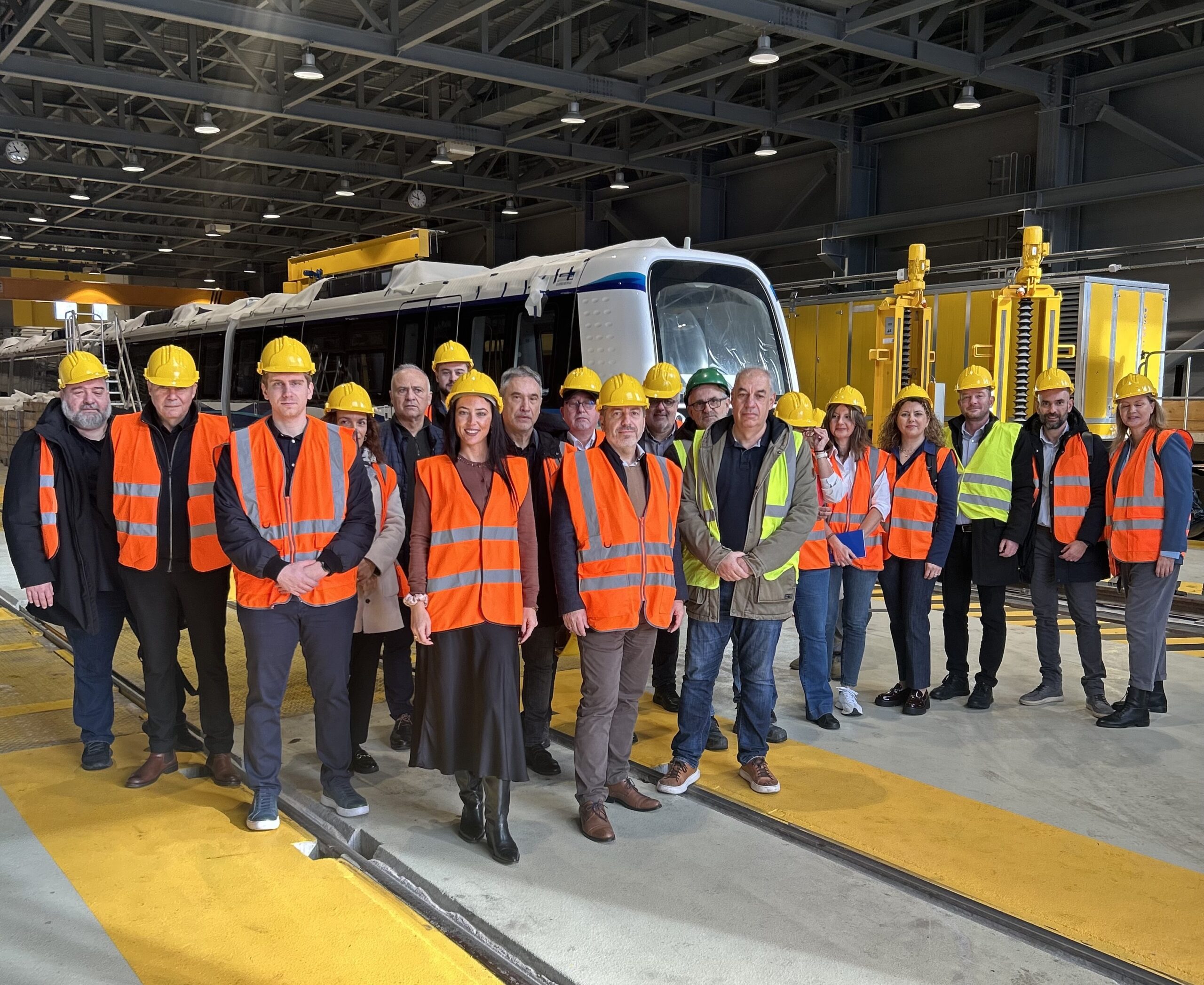 Εκπαιδευτική επίσκεψη στο Μετρό Θεσσαλονίκης από την Επιτροπή Αστικής Ευθύνης της ΕΑΕΕ