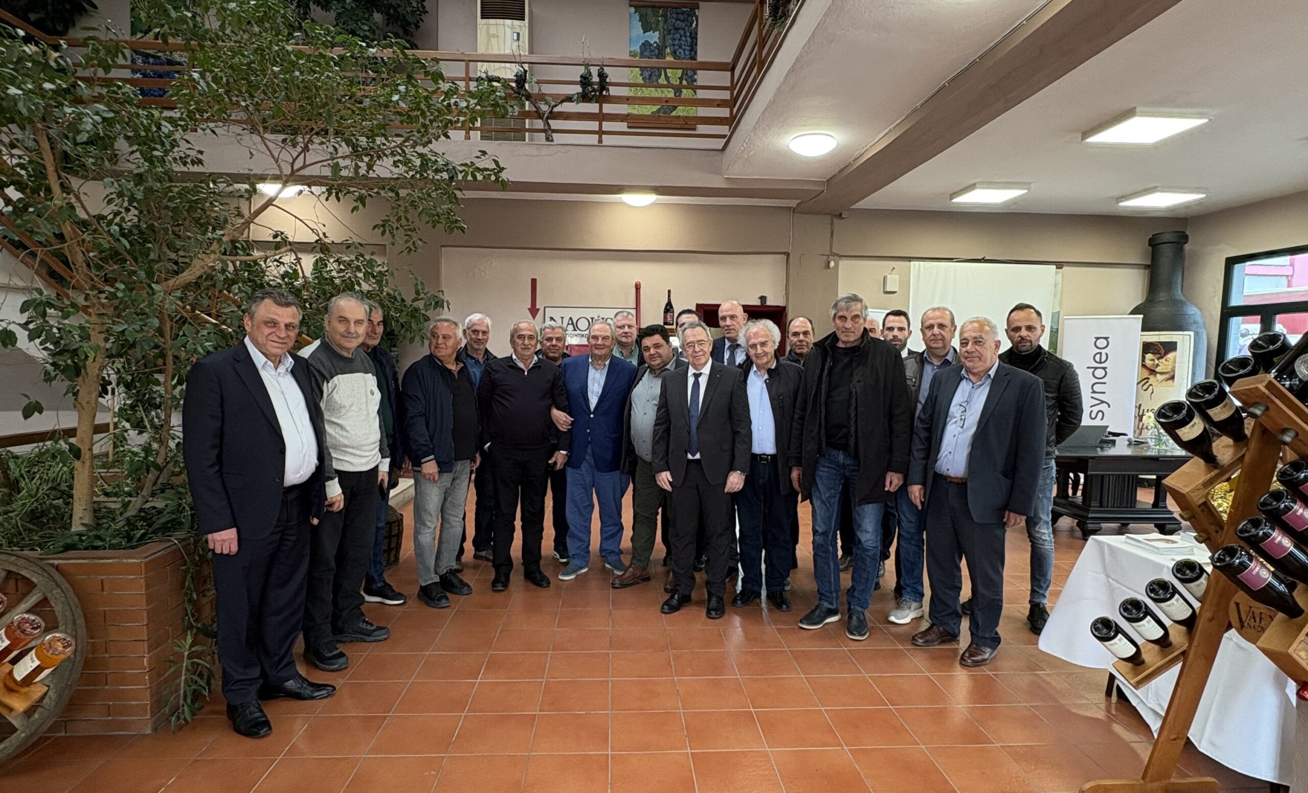 Συνάντηση της SYNDEA με συνεταιριστικούς φορείς στη Νάουσα