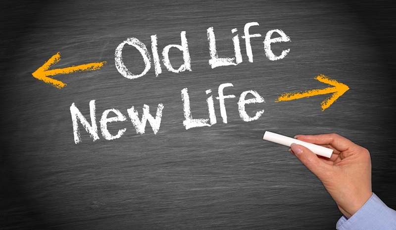 old life - new life