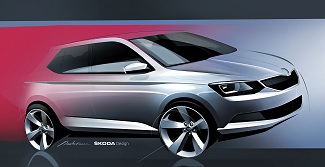 New_SKODA_Fabia_sketch