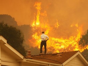 Image: Springs Fire In Southern California Gains Strength, Continues To Threaten Homes