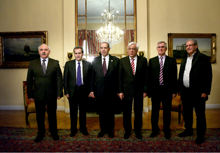 Αντιπροσωπεία ΠΙΣ στον Πρόεδρο της Δημοκρατίας