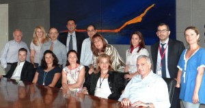 Η ομάδα σύνταξης του Απολογισμού ΕΚΕ της INTERAMERICAN