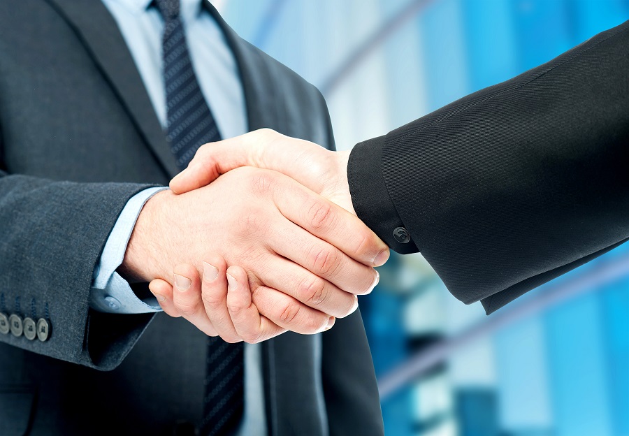 Business deal finalized, congratulations!